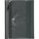【送料無料】ダイゴー isshoni. ペンケース付ノートカバー リサイクルPVC B6 ブラック N1931 - メール便発送