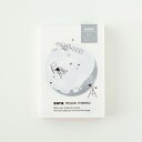 【1000円以上お買い上げで送料無料♪】暦生活 宙(そら)のステーショナリー 宙のメモ 三日月 A7 360枚 純白ロール紙 月の満ち欠け プレゼント 新日本カ...