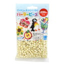 【1000円以上お買い上げで送料無料♪】パーラービーズ 単色 クリーム【黄色系】 - メール便発送