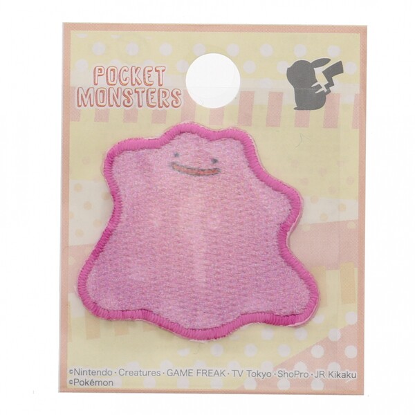 【1000円以上お買い上げで送料無料♪】稲垣服飾 ポケットモンスター シールワッペン メタモン - メール..