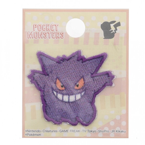 【1000円以上お買い上げで送料無料♪】稲垣服飾 ポケットモンスター シールワッペン ゲンガー -  ...