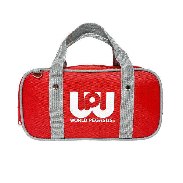 【送料無料】フロンティア WORLD PEGASUS ワールドペガサス ワッペ ペンポーチ レッド 平成レトロ - メール便発送のサムネイル