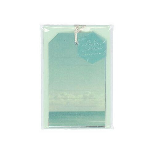 【1000円以上お買い上げで送料無料♪】空時間 一瞬 タグカードセット まなざし・ハッカ 4柄 封筒2枚付 トレーシングペーパー メッセージ ギフト リュリュ ...