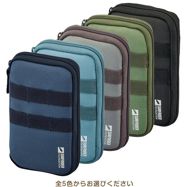 【送料無料】SFJ×LIHIT LAB. コンパクトペンポーチ ガジェットケース 撥水加工生地 再生PET繊維 サスティナブル 海 環境保護活動 リヒトラブ - メール便発送 clipps-10385081 Clips クリップス サンプル画像3