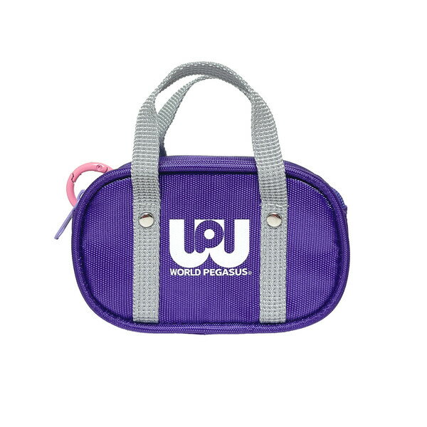 【送料無料】フロンティア WORLD PEGASUS ワールドペガサス ワッペ イヤホンポーチ パープル 平成レトロ - メール便発送