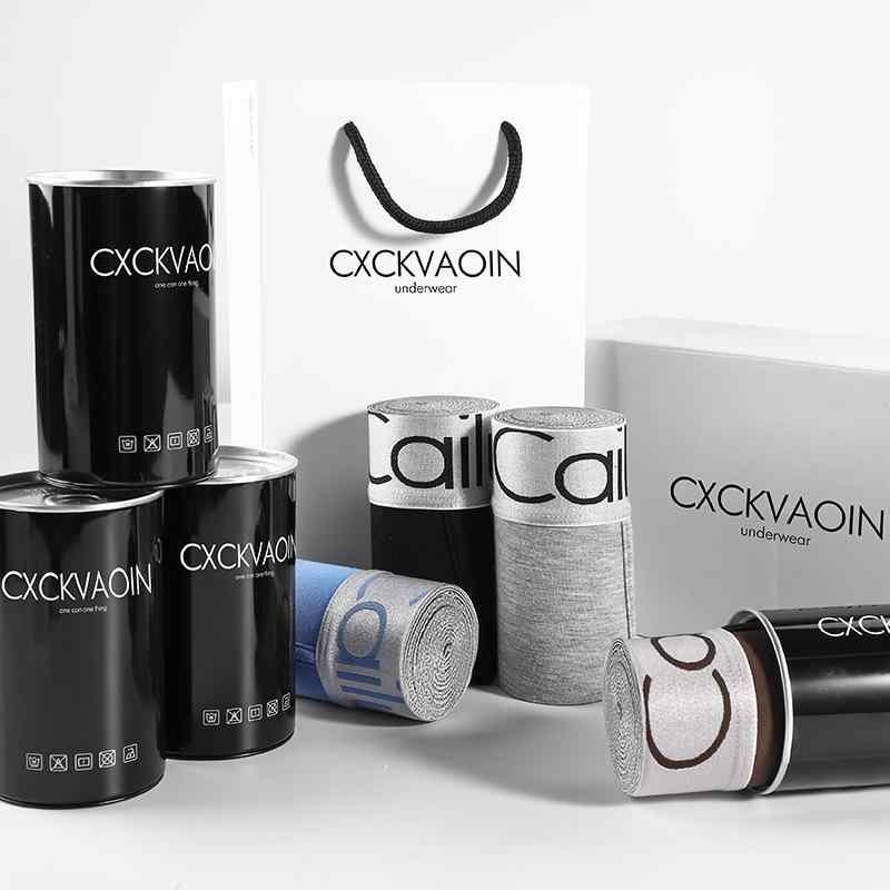 メンズ ボクサーパンツ 4枚セット モダール インナー ギフト 無地 通気性 男性用 下着 成年 伸縮性 ス..