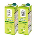 辻利 リキッド抹茶ミルク ストレートタイプ 1L ×2本