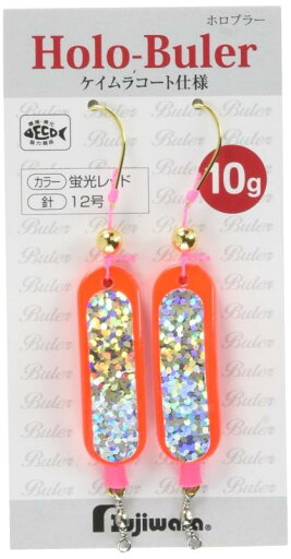 フジワラ(Fujiwara) 仕掛け ホロブラー 10g 蛍光レッド フジワラ(Fujiwara) 仕掛け ホロブラー 10g 蛍光レッド