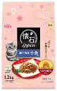 ペットライン 懐石ippin キャットフード 瀬戸内産小魚添え 1.2kg(300g×4)ドライ グルメ トッピング 国産 小分け 1.2kg(300g×4)