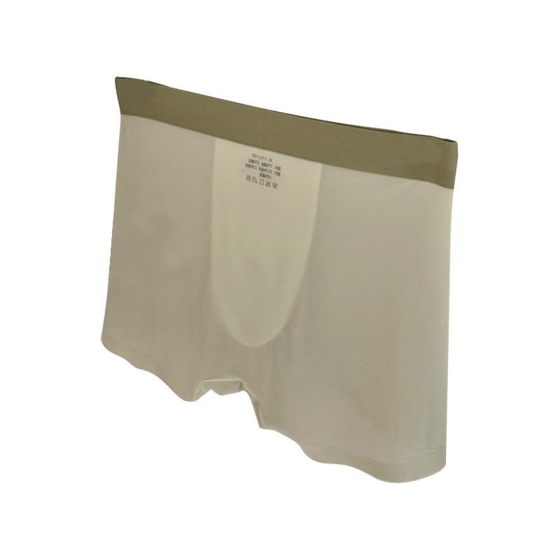 ボクサーパンツ メンズ 男性用 スポーツ アンダーウェア 速乾 通気 無地 高弾力 L XL XXL XXXL 初草緑 ..