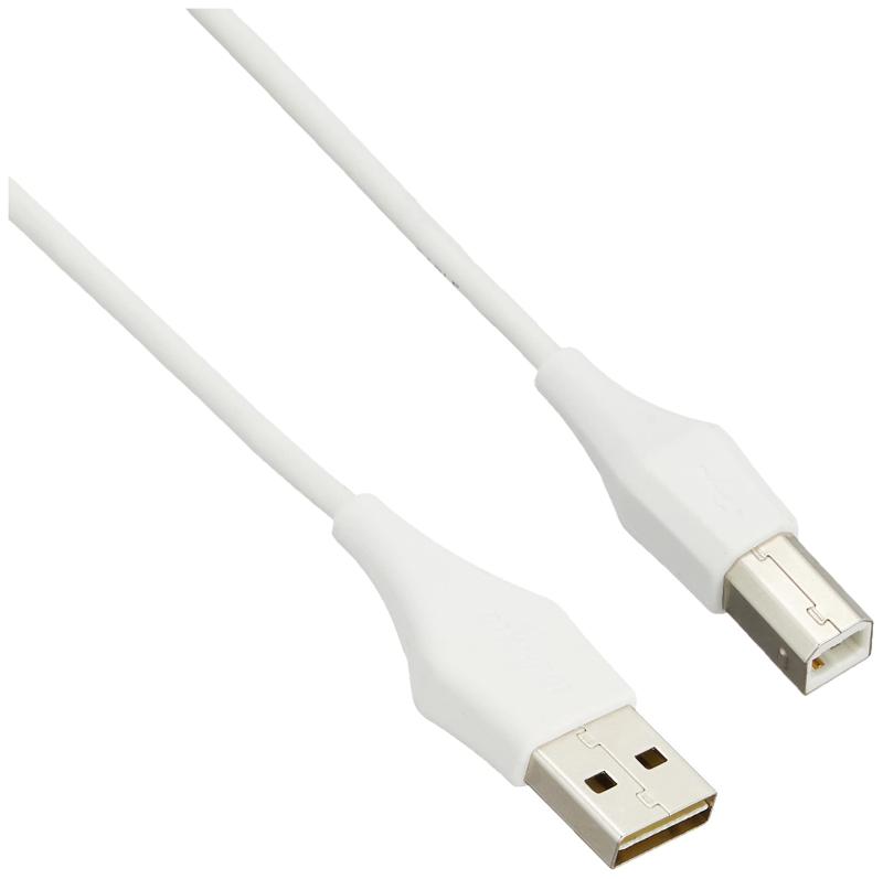 BUFFALO どっちもUSB2.0ケーブル (A to B) 3m ホワイト BSUABDU230WHA