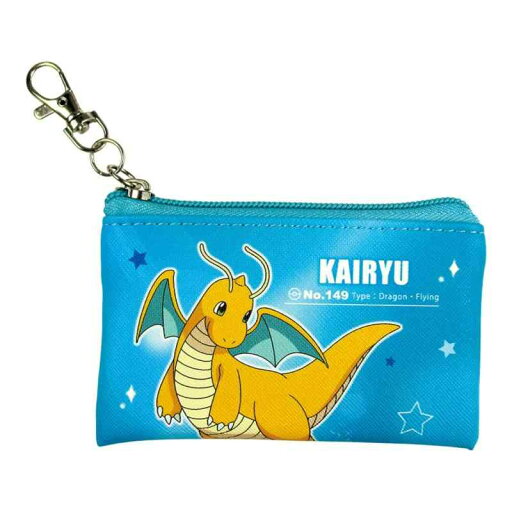 ティーズファクトリー ポケットモンスター フラットミニポーチ スターライト カイリュー H7.5×W12.5cm PM-5533903KA ティーズファクトリー ポケットモンスター フラットミニポーチ スターライト カイリュー H7.5×W12.5cm PM-5533903KA