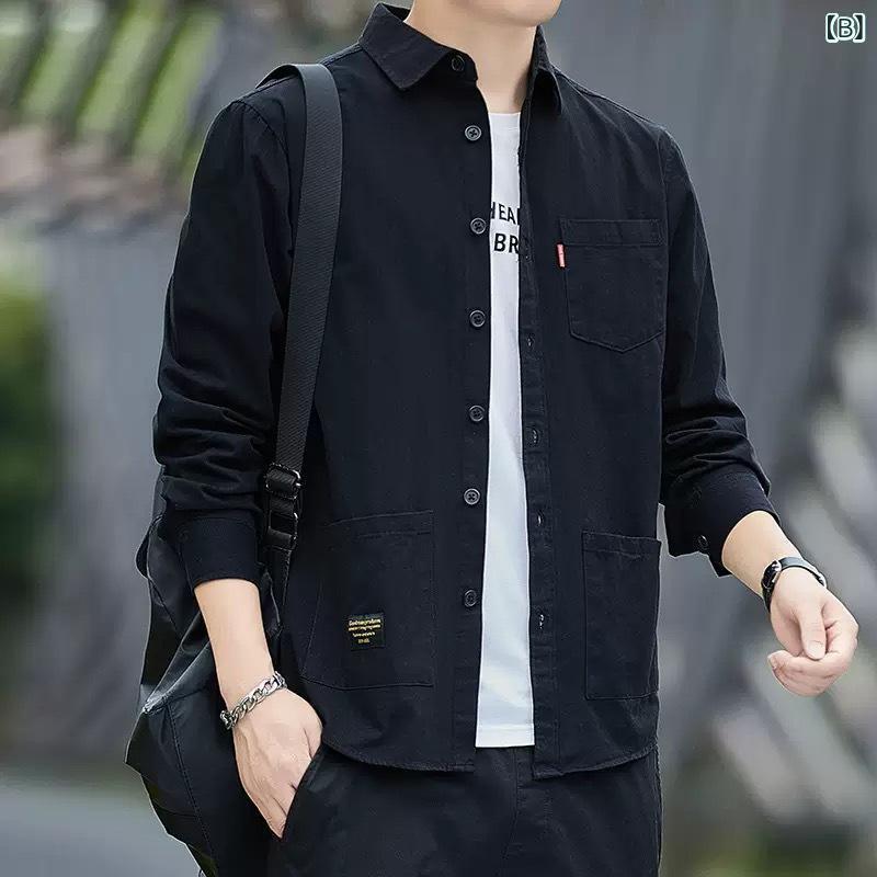 ジーンズ メンズ 水洗い加工 ストレートパンツ 切り替え 普段使い 薄手 伸縮性 ブルー 青 ジーパン デニムパンツ(x2)