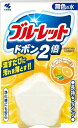 ブルーレットドボン ドボン2倍 トイレタンク洗浄剤 無色 グレープフルーツ 120g(3)