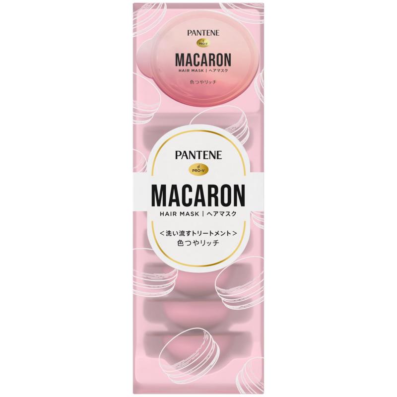 パンテーンマカロン ヘアマスク 洗い流すトリートメント 12mL 色つやリッチ