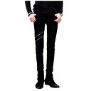 ジーンズ メンズ 黒 スキニー デニムパンツ ストレッチ 伸縮 ウォッシュ加工 スリムフィット 細身 ジーパン Gパン 男性用 ボトムス ズボン(x2)