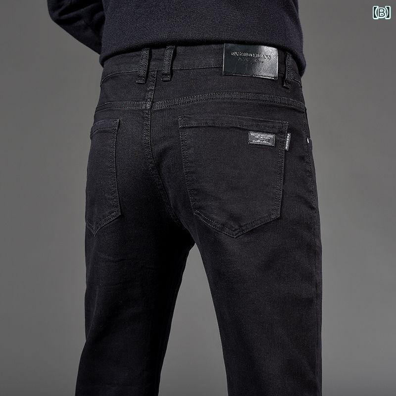 デニム メンズ ジーパン ストレート ゆったり 大きいサイズ 男性用 ズボン 耐摩耗性 ウォッシュ加工 普段使い カジュアル スタイル