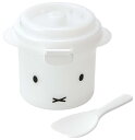 スケーター(Skater) 電子レンジ 炊飯器 ご飯メーカー 1合 スノコ付 ミッフィー 640ml UDG1
