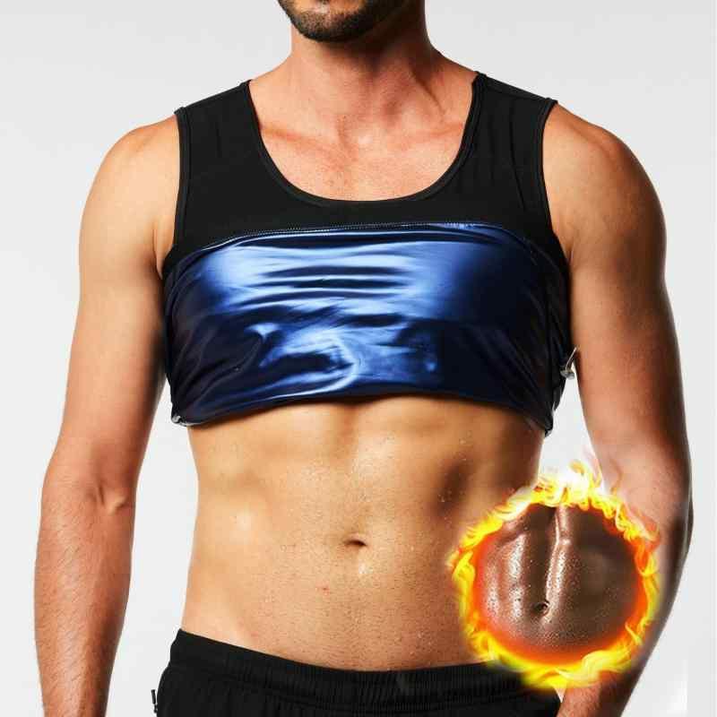 メンズ スポーツウェア 男性用 トレーニングウェア 再生繊維 吸湿速乾 サウナスーツ ランニング ヨガ ウェア ブルー シルバー