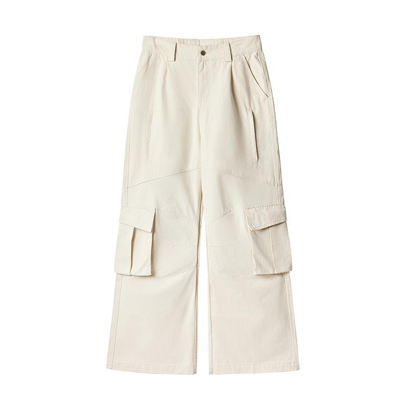 パンツ メンズ 秋冬 カーゴパンツ ワークパンツ ワイドパンツ ゆったり コットン ミリタリー ストリー..