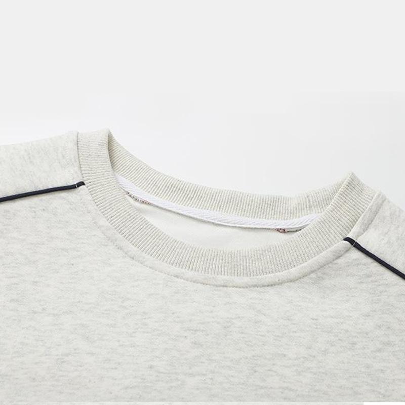 スウェット メンズ 裏起毛 ゆったり ドロップショルダー トレーナー 秋冬 ストリート カジュアル スポ..