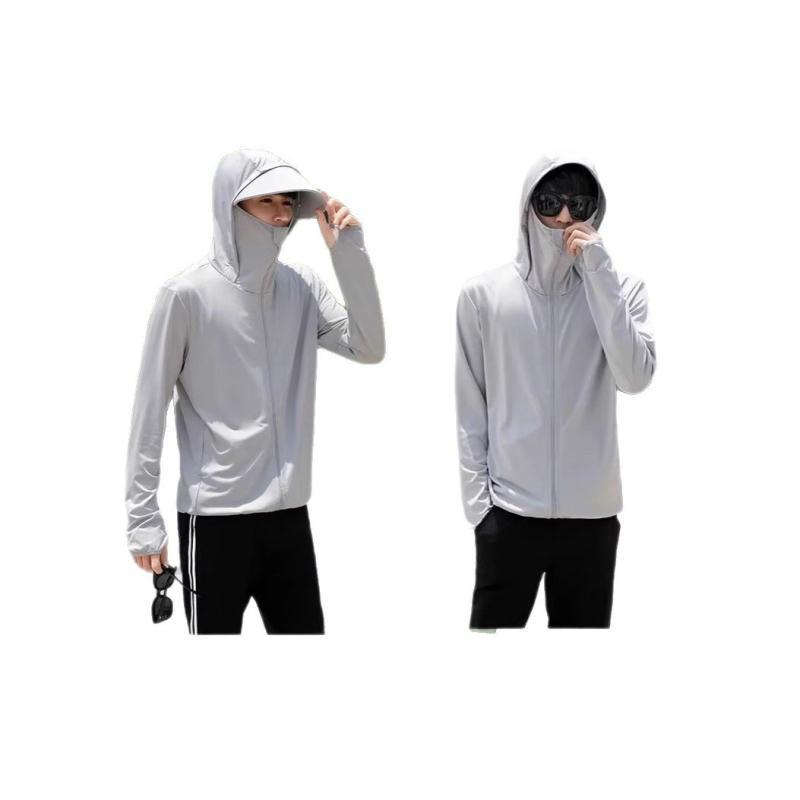 ジャケット メンズ 男性用 速乾 スポーツウェア ウィンドブレーカー ランニング トレーニング パーカー 長袖 白 ホワイト グレー ネイビー ブルー 秋(4)