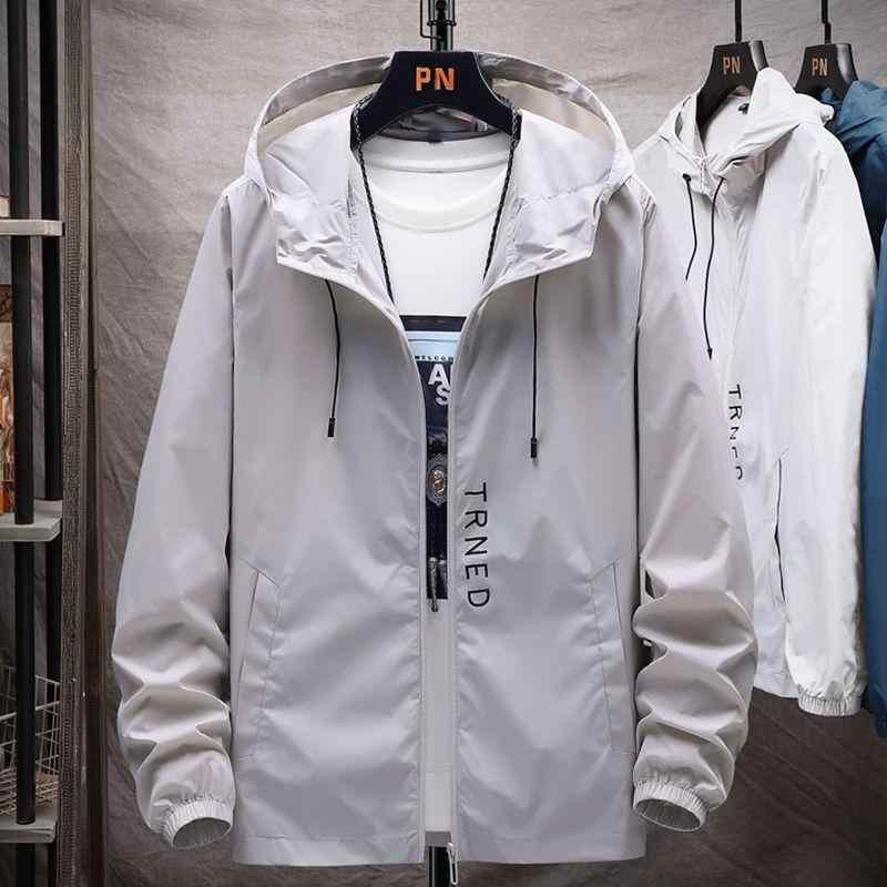 ジャケット メンズ 男性用 薄手 長袖 UVカット 紫外線対策 接触冷感 フード付き 釣り スポーツ アウトドア ウェア トップス グレー ホワイト 白 ブルー 青 4XL 2XL 5XL 3XL M L XL