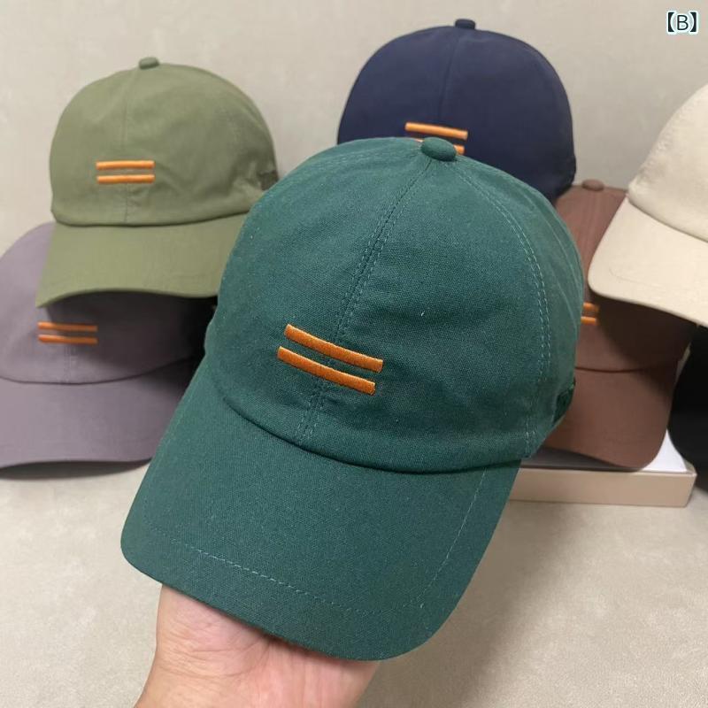 キャップ レディース メンズ コットンリネン 野球帽 紫外線対策 日よけ 56-58cm ブラック グリーン ワインレッド アイボリー グレー ネイビー