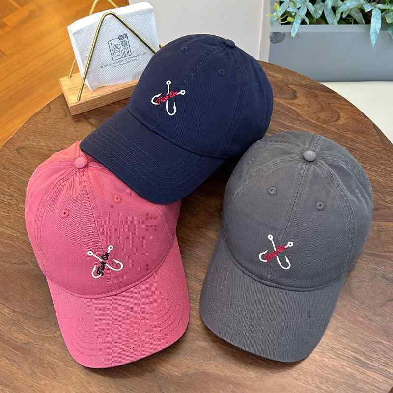 野球帽 メンズ レディース キャップ UVカット コットン ツバ付き 深め 日焼け防止 紫外線対策 おしゃれ 普段使い アウトドア 黒(x2)