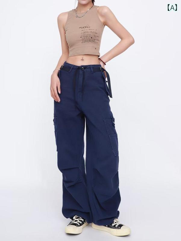 パンツ 男性用 秋冬 高腰 テーパードパンツ ストリート ワークパンツ カジュアル ズボン 普段使い 黒 紺 ベージュ