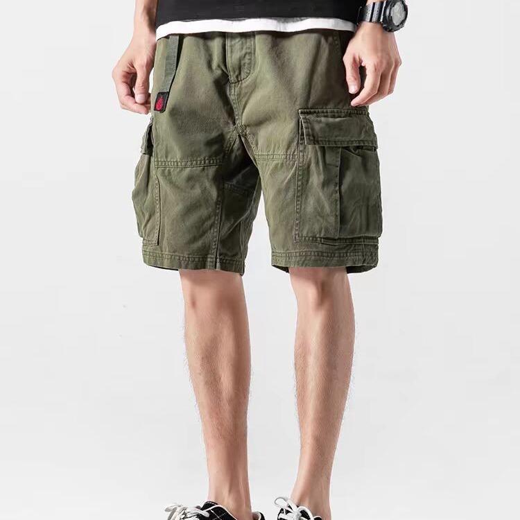 パンツ メンズ 男性用 カーゴパンツ ワークパンツ ショートパンツ ハーフパンツ 5分丈パンツ ミリタリーパンツ ゆったり 大きめサイズ ポケット 普段使い