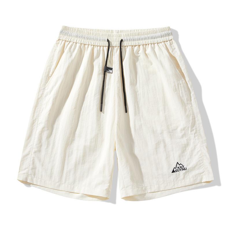 ショートパンツ メンズ 男性用 速乾 ハーフパンツ スポーツ カジュアル 無地 シンプル ペア 深グレー ..