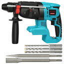 【makita】【未使用品】マキタ『28mm 充電式ハンマドリル 集じんシステム付』HR001GRDXV 40Vmax 2.5Ah×2 充電器 ケース付 ハンマードリル 1週間保証【中古】