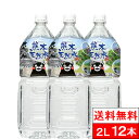 【送料無料】 シリカ水 くまモン 天然水 阿蘇外輪山 2l 