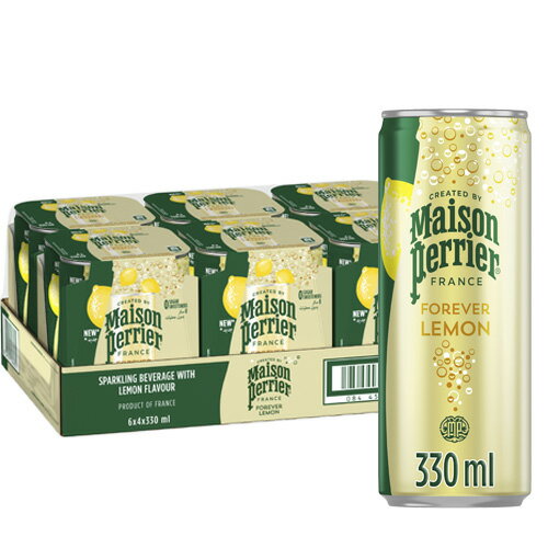 【 送料無料 】【 1ケース 】メゾンペリエ フォーエバー レモン 330ml 24本 缶 炭...