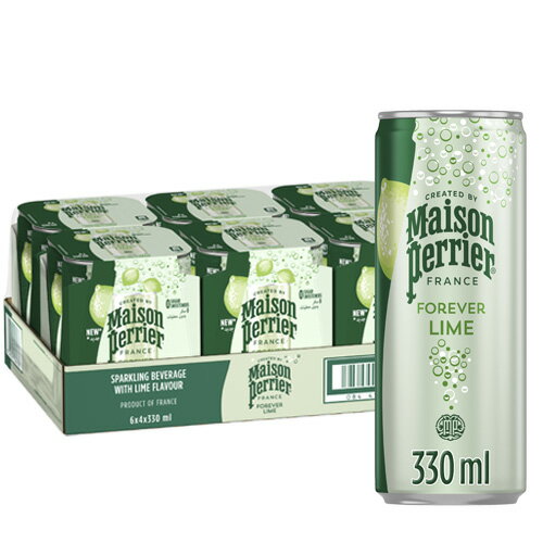 【 送料無料 】メゾンペリエ フォーエバーライム330ml 24本×2箱（計48本） 缶 炭酸...