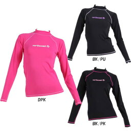 northcoast ノースコースト 3タイプ ラッシュガード 長袖 レディース 水着 NC-8555 LS RASH GUARD WOMENS 女性用