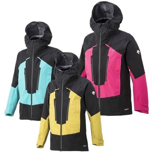 スキー ウェア ジャケット メンズ レディース DESCENTE デサント 2023 DWUUJK52 / S.I.O SHELL JACKET 22-23 NEWモデル 1