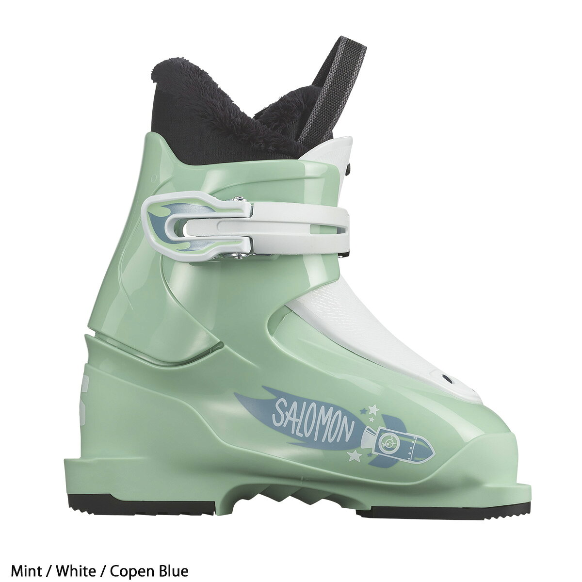 スキー用品 クリアランス・マートのSALOMON サロモン スキーブーツ キッズ ジュニア 2024 T1 2023-2024 モデル｜アングル3