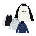 スキー アンダーウェア キッズ ジュニア PHENIX フェニックス アンダーシャツ 2023 ESB22LS01 RETRO70 Jr 1 2 ZIP TEE レトロ70 ハーフジップティー