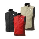 スキー ウェア ジャケット メンズ レディース DESCENTE デサント 2023 DWUUJK63 / SOFT SHELL VEST