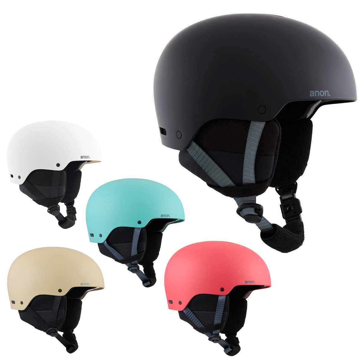 ANON アノン スキーヘルメット キッズ ジュニア 2024 Kids Rime 3 Helmet - Round Fit / キッズ ライム 3 ヘルメット ラウンド フィット / 215251