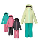 PHENIX フェニックス スキーウェア 上下セット キッズ ジュニア 2024 ESG232P91 / Snow White Junior Two-piece...