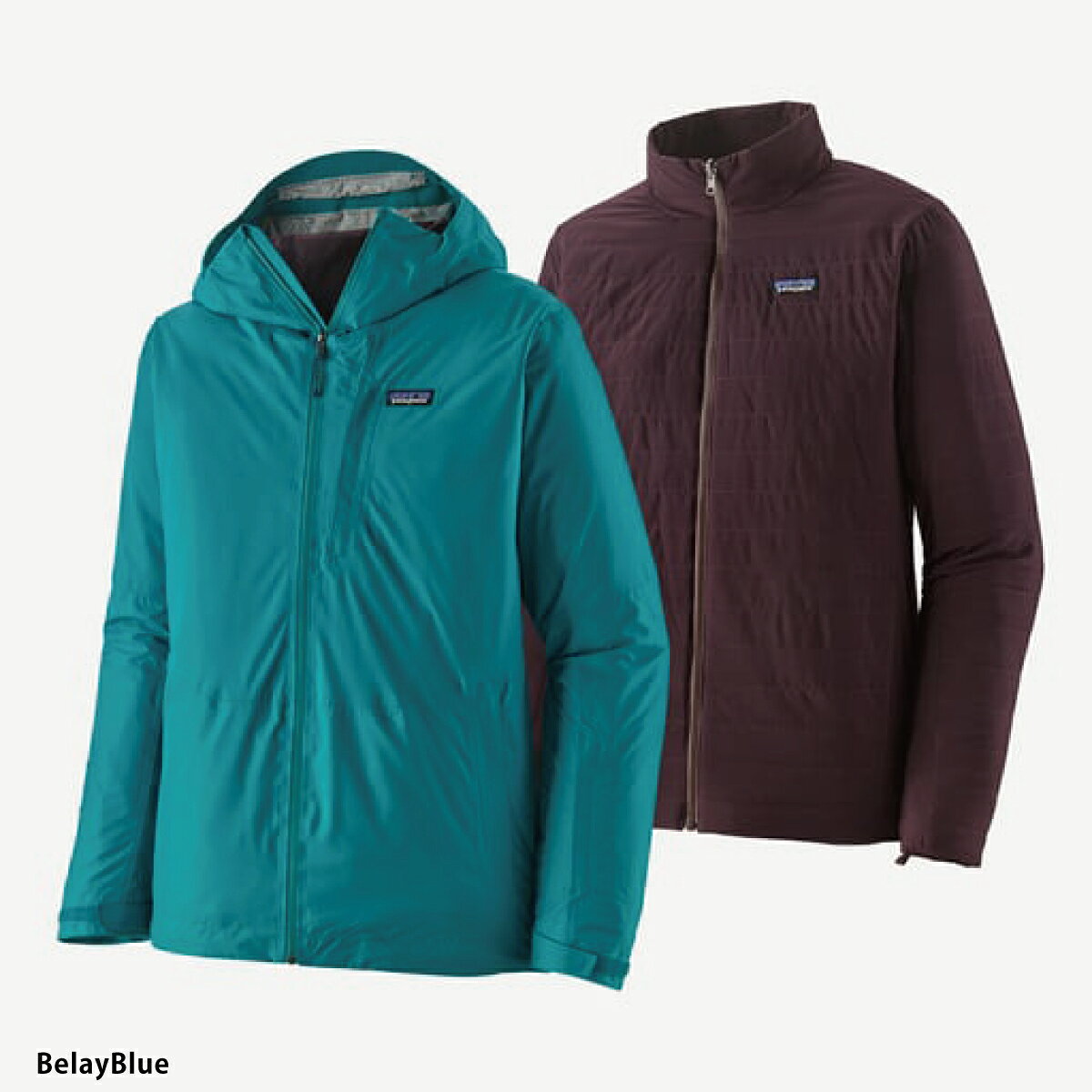 スキー用品 クリアランス・マートのPATAGONIA パタゴニア スキーウェア メンズ ジャケット ＜2024＞ 31695/M's 3-in-1 Powder Town Jkt｜アングル3