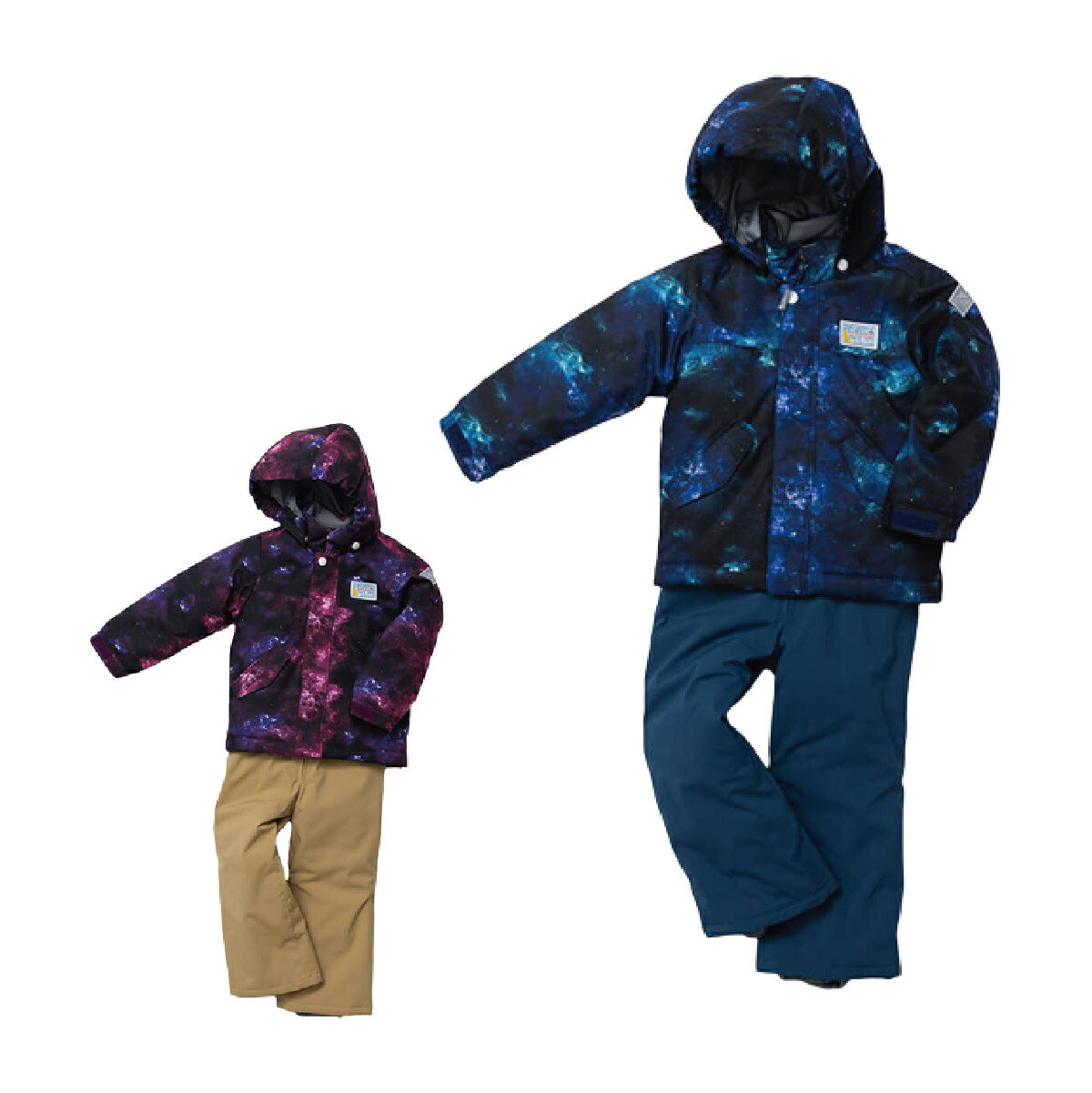 スキーウェア キッズ スノーウェア ジュニア レセーダ RESEEDA JR上下セット 2023 RES55003 / TODDLER SUIT