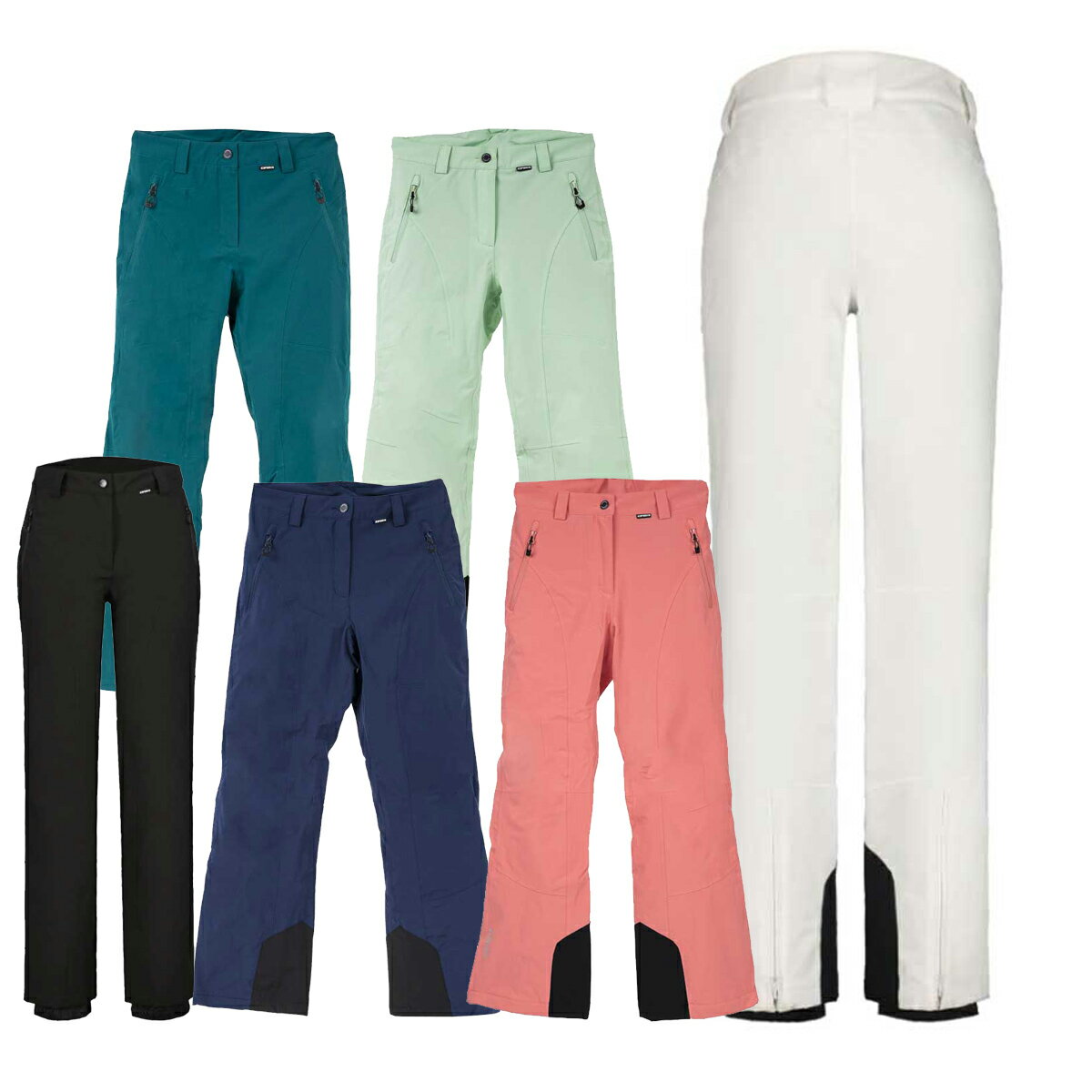 スキーウェア スキーパンツ レディース パンツ ICEPEAK アイスピーク 2025 ICEPEAK FREYUNG / WM WADDE..