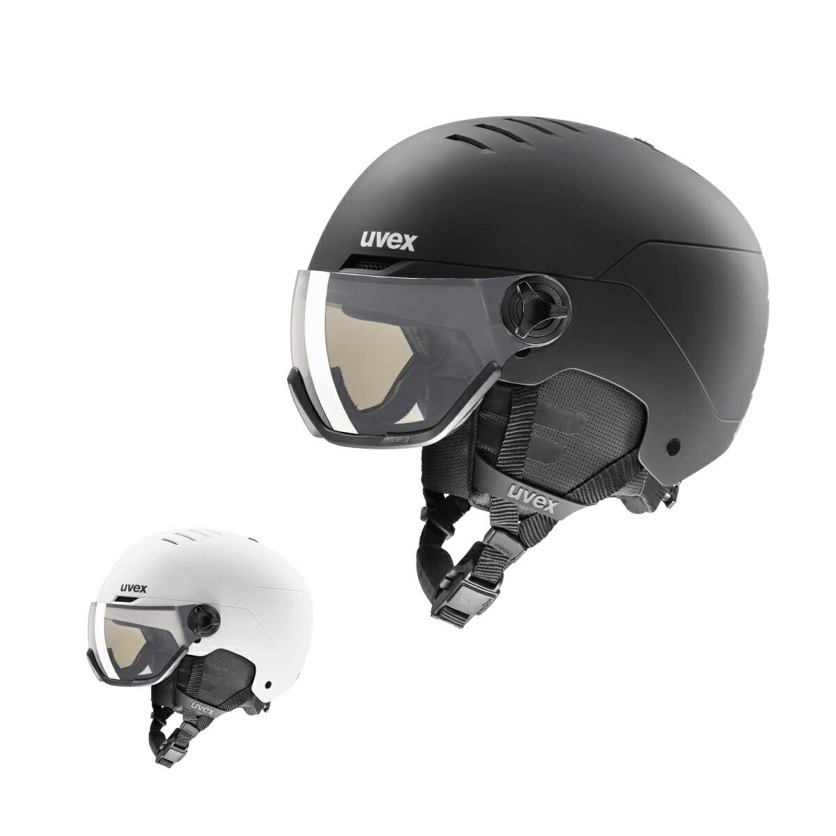 UVEX ウベックス スキー ヘルメット 2025 uvex wanted visor pro V / ウベックス ウォンテッド バイザー プロV 調光
