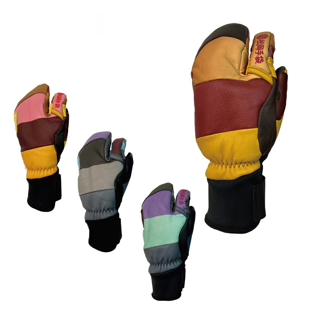 松岡手袋 マツオカグローブ スキーグローブ メンズ レディース 2025 Extream Ride patchwork / ESK-2430P