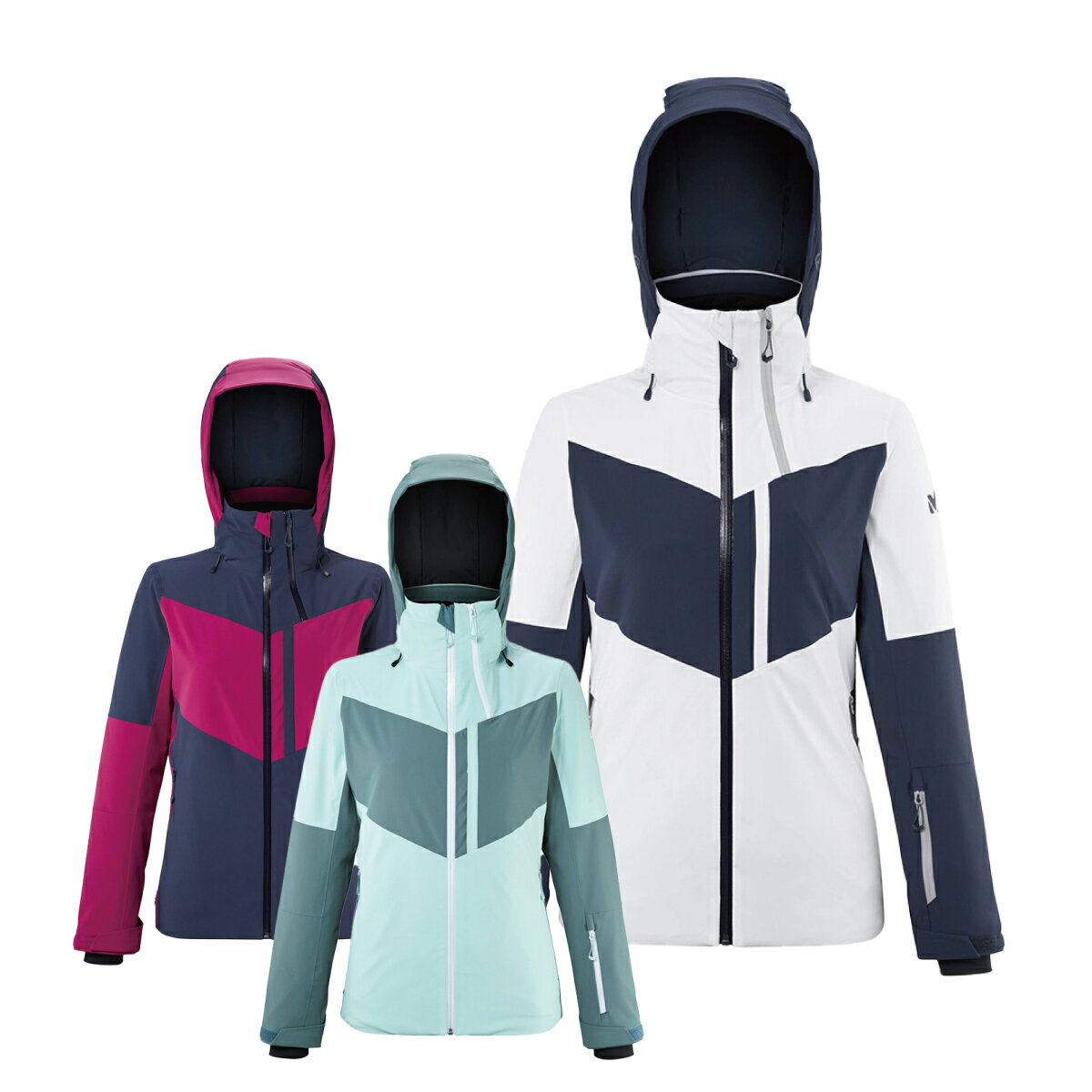 スキーウェア レディース スキージャケット ミレー MILLET 2024 MIV9223 / SNOWBASIN JKT W MUJI