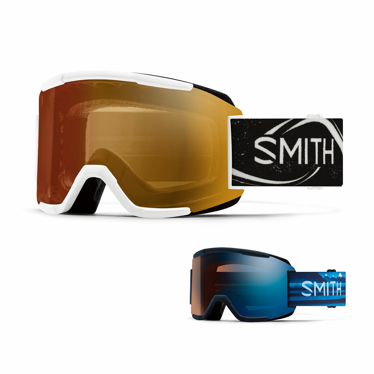 スキーゴーグル スミス ゴーグル smith スキー メンズ レディース 2025 SQUAD / スカッド 日本正規品
